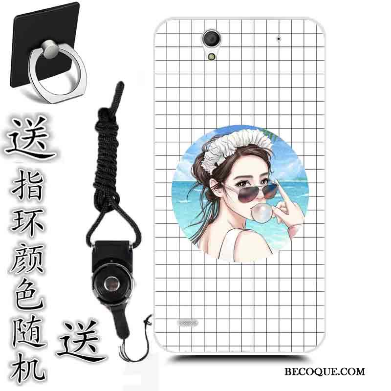 Sony Xperia C4 Dessin Animé Tendance Peinture Incassable Coque Fluide Doux