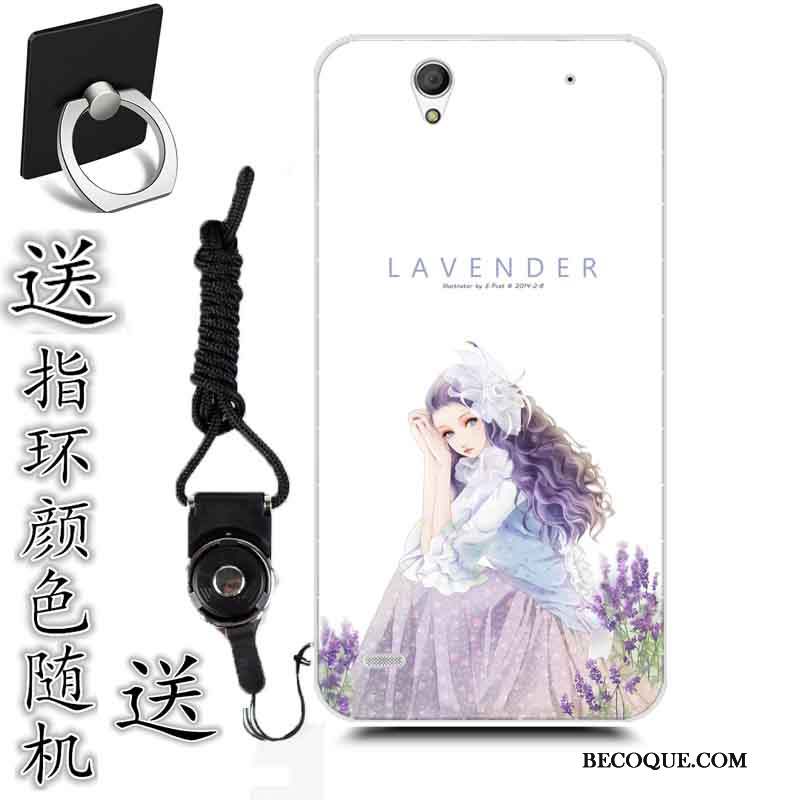 Sony Xperia C4 Dessin Animé Tendance Peinture Incassable Coque Fluide Doux