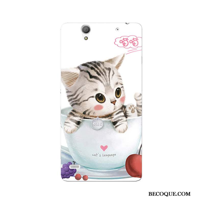 Sony Xperia C4 Téléphone Portable Incassable Très Mince Clair Coque De Téléphone Étui