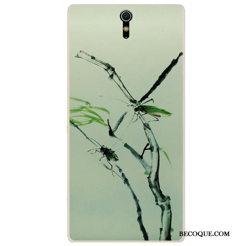 Sony Xperia C5 Ultra Dual Coque Vert Fluide Doux Étui Vent Silicone