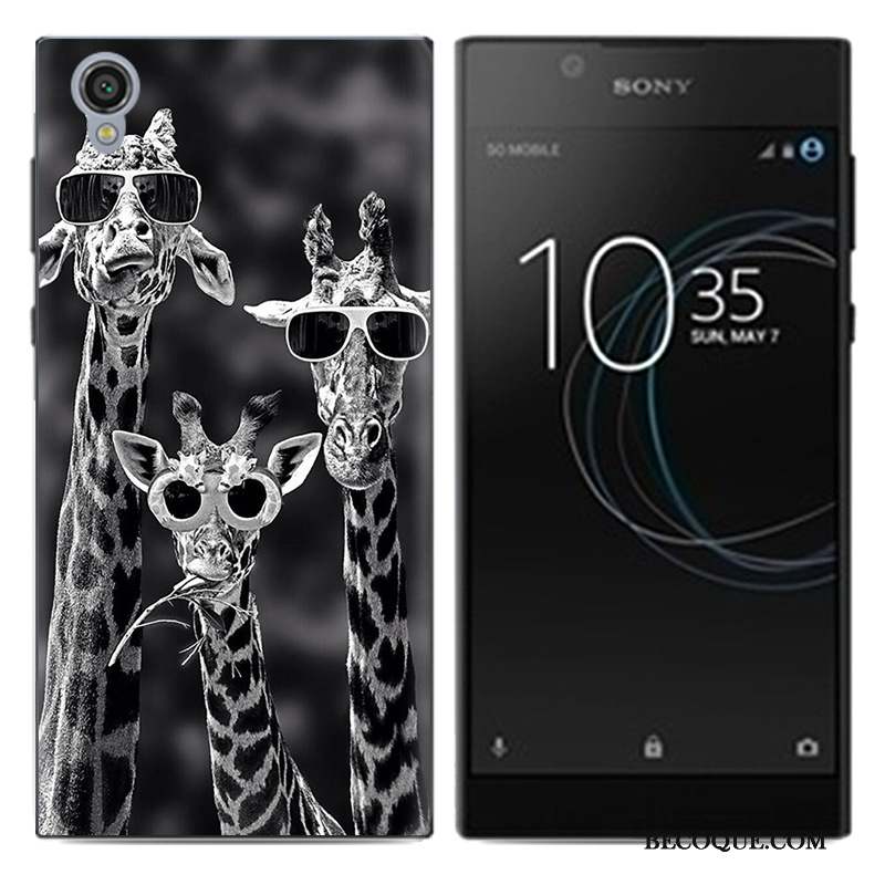 Sony Xperia L1 Protection Incassable Coque Fluide Doux Étui Créatif