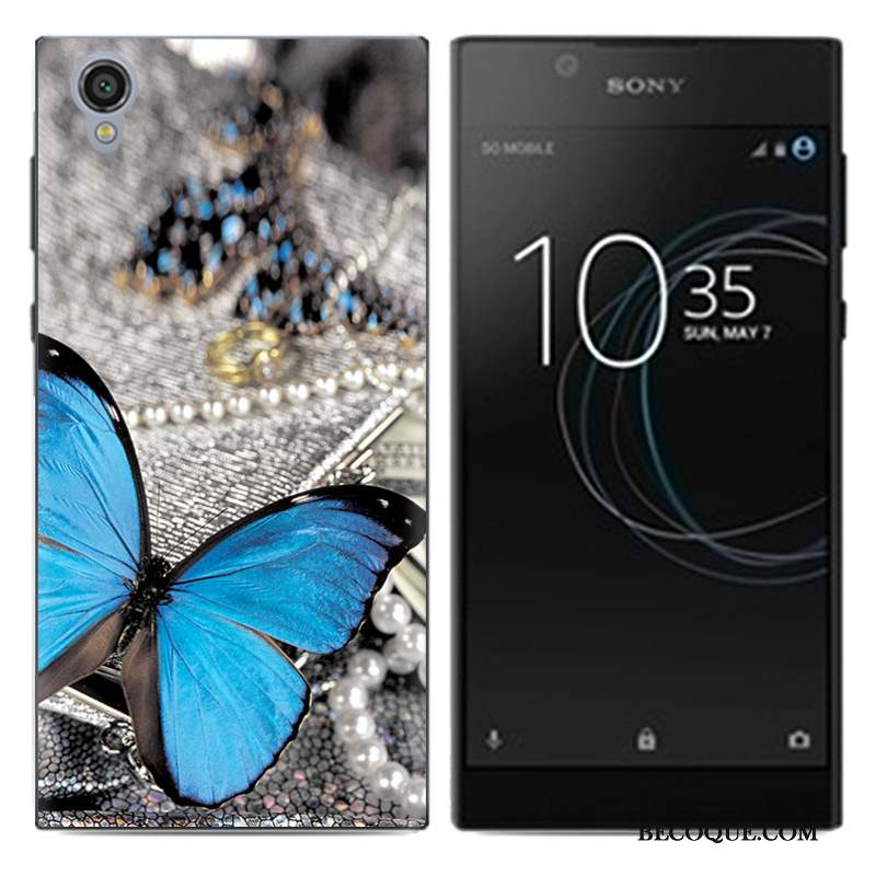 Sony Xperia L1 Protection Incassable Coque Fluide Doux Étui Créatif