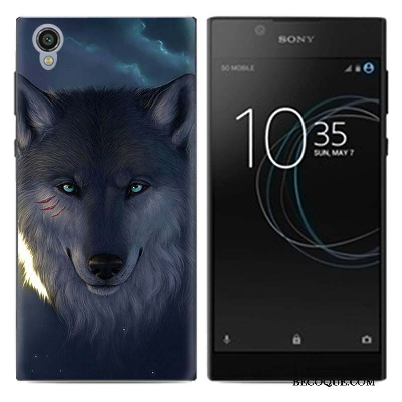 Sony Xperia L1 Protection Incassable Coque Fluide Doux Étui Créatif