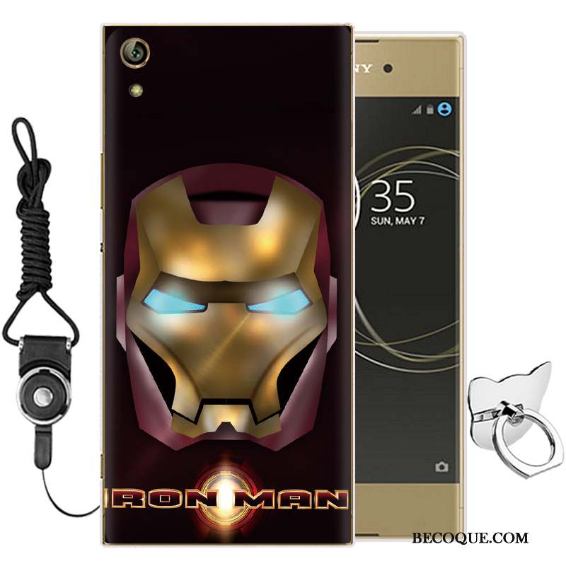 Sony Xperia L1 Protection Silicone Rose Dessin Animé Fluide Doux Coque
