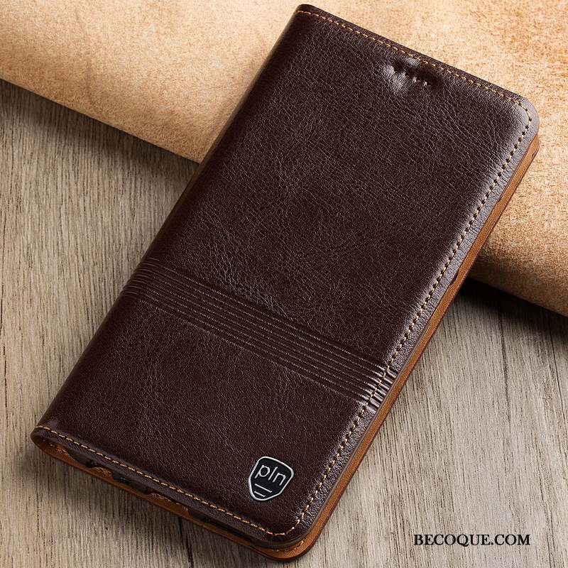 Sony Xperia L3 Étui Étui En Cuir Incassable Protection Housse Coque De Téléphone