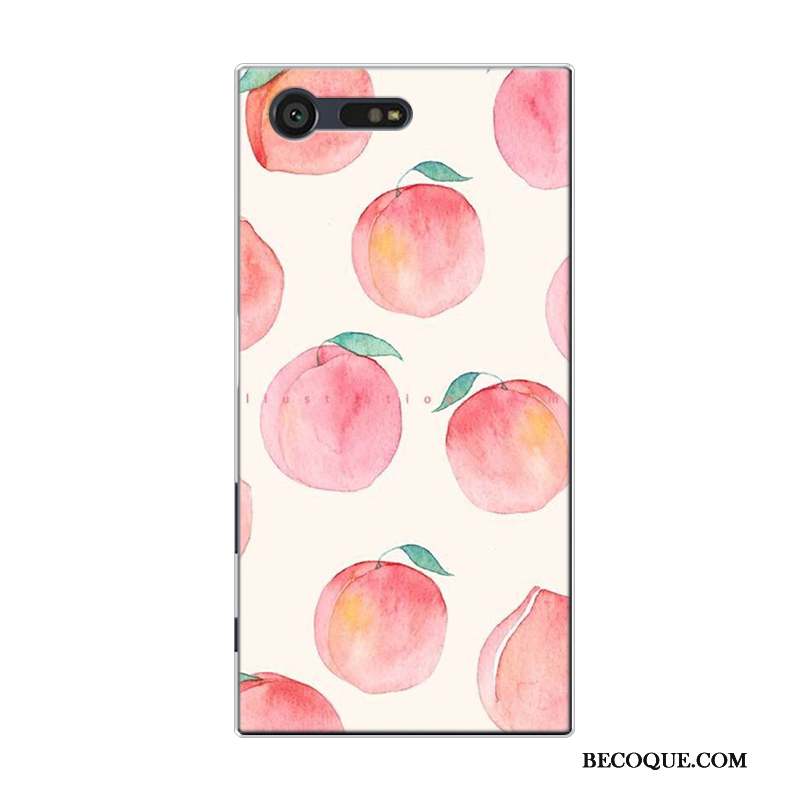 Sony Xperia X Compact Coque De Téléphone Pastèque Petit Silicone Rose Fruit