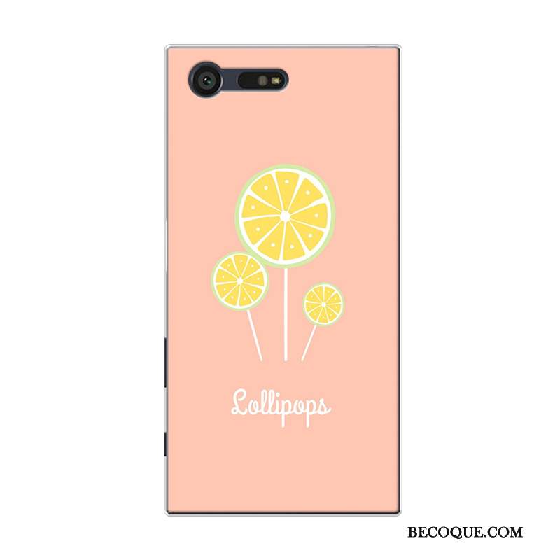 Sony Xperia X Compact Coque De Téléphone Pastèque Petit Silicone Rose Fruit