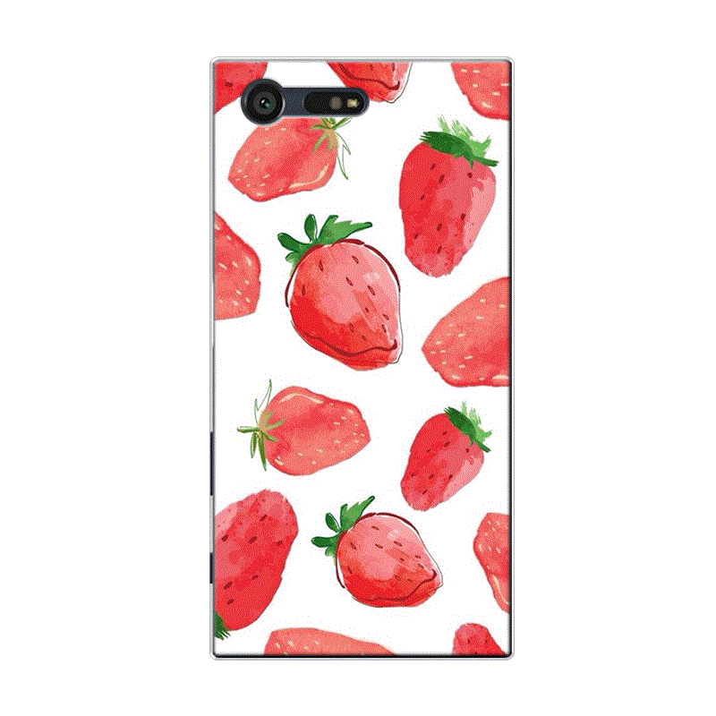 Sony Xperia X Compact Coque Fruit Pastèque Tout Compris Petit Bleu Citron