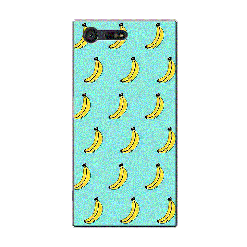 Sony Xperia X Compact Coque Fruit Pastèque Tout Compris Petit Bleu Citron