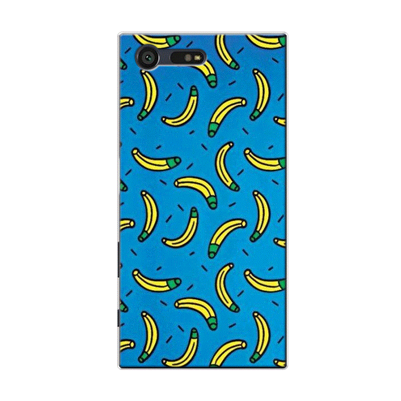 Sony Xperia X Compact Coque Fruit Pastèque Tout Compris Petit Bleu Citron