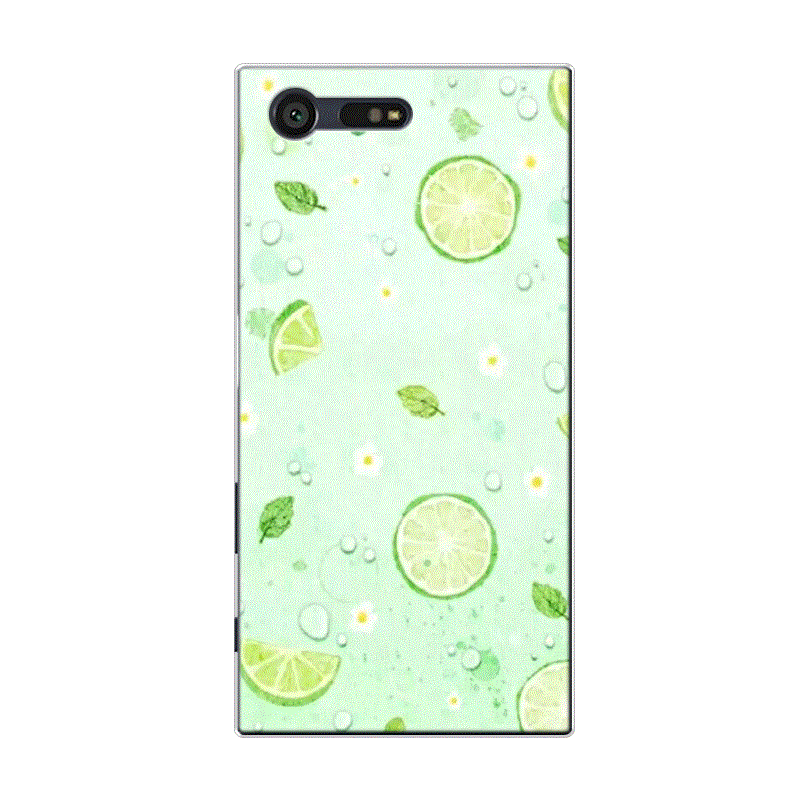 Sony Xperia X Compact Coque Fruit Pastèque Tout Compris Petit Bleu Citron