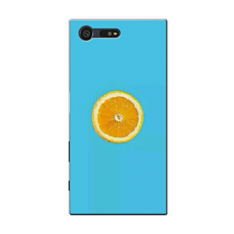 Sony Xperia X Compact Coque Fruit Pastèque Tout Compris Petit Bleu Citron