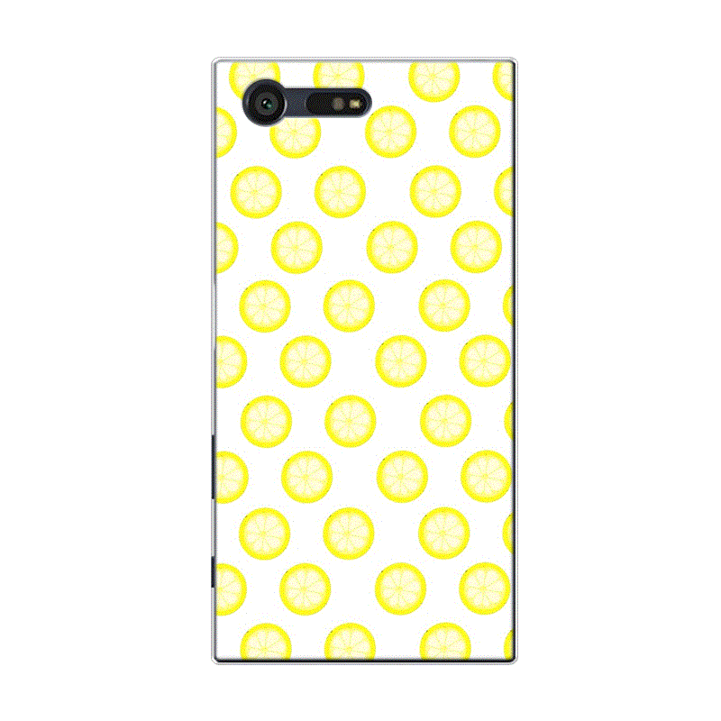 Sony Xperia X Compact Coque Fruit Pastèque Tout Compris Petit Bleu Citron