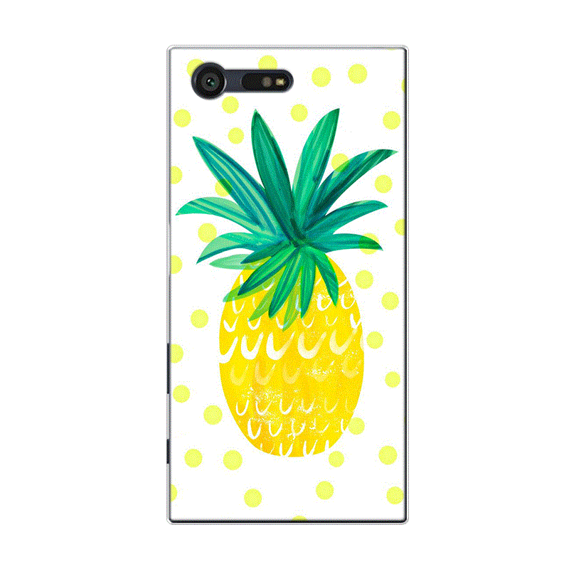 Sony Xperia X Compact Coque Fruit Pastèque Tout Compris Petit Bleu Citron