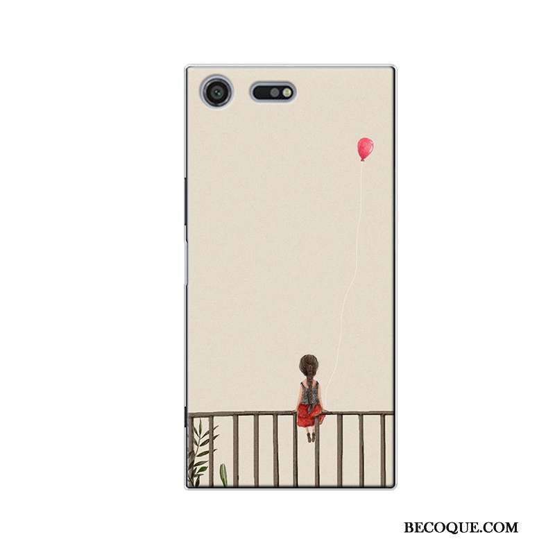 Sony Xperia X Compact Personnalisé Créatif Frais Blanc Protection Coque