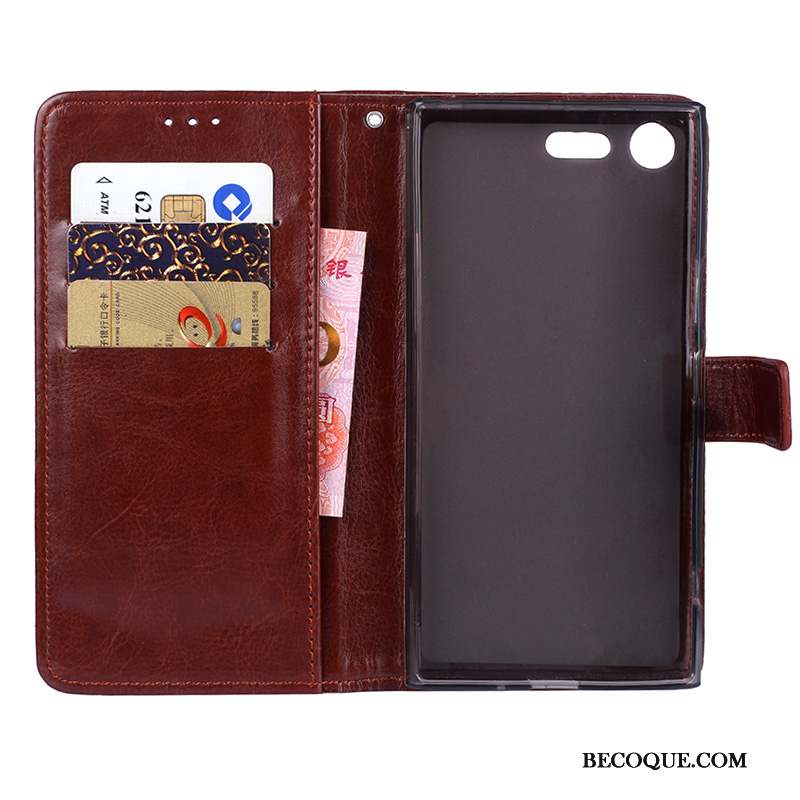 Sony Xperia X Compact Étui Coque De Téléphone Étui En Cuir Protection Housse