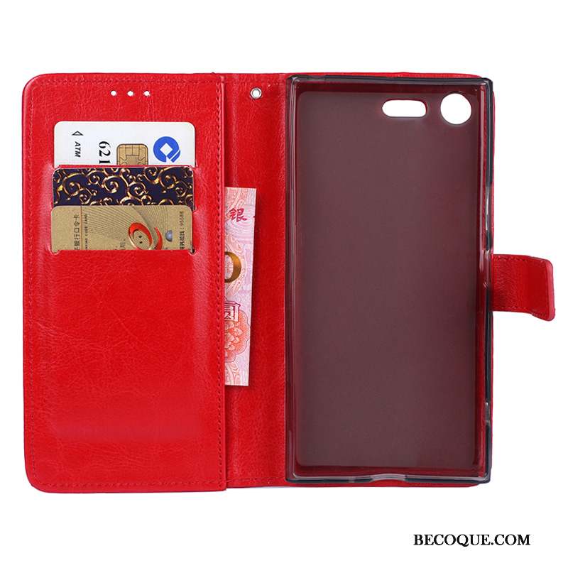 Sony Xperia X Compact Étui Coque De Téléphone Étui En Cuir Protection Housse