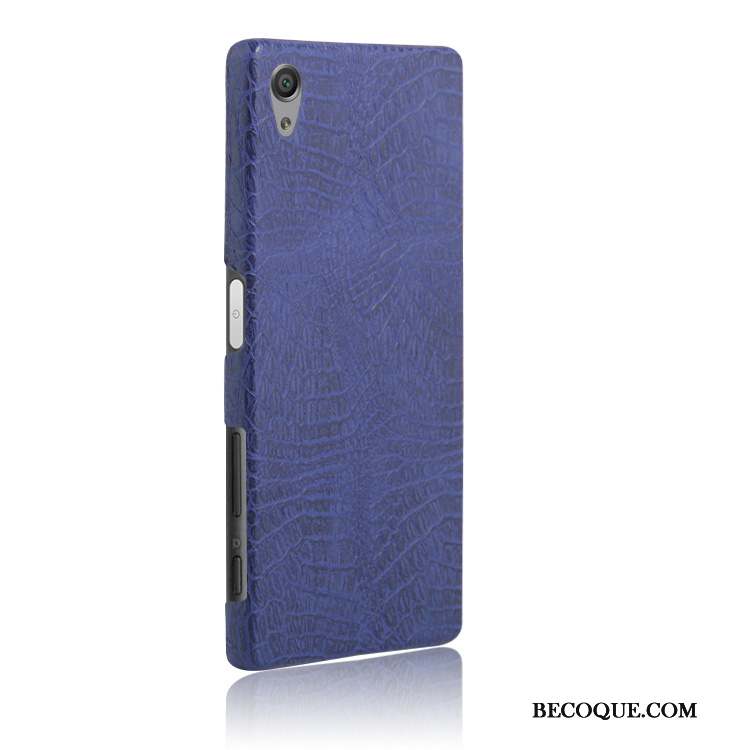 Sony Xperia X Orange Vintage Étui Incassable Crocodile Coque