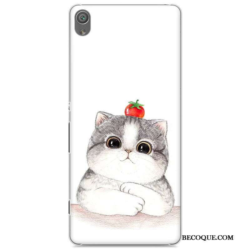 Sony Xperia Xa Coque De Téléphone Créatif Vintage Blanc Peinture Difficile
