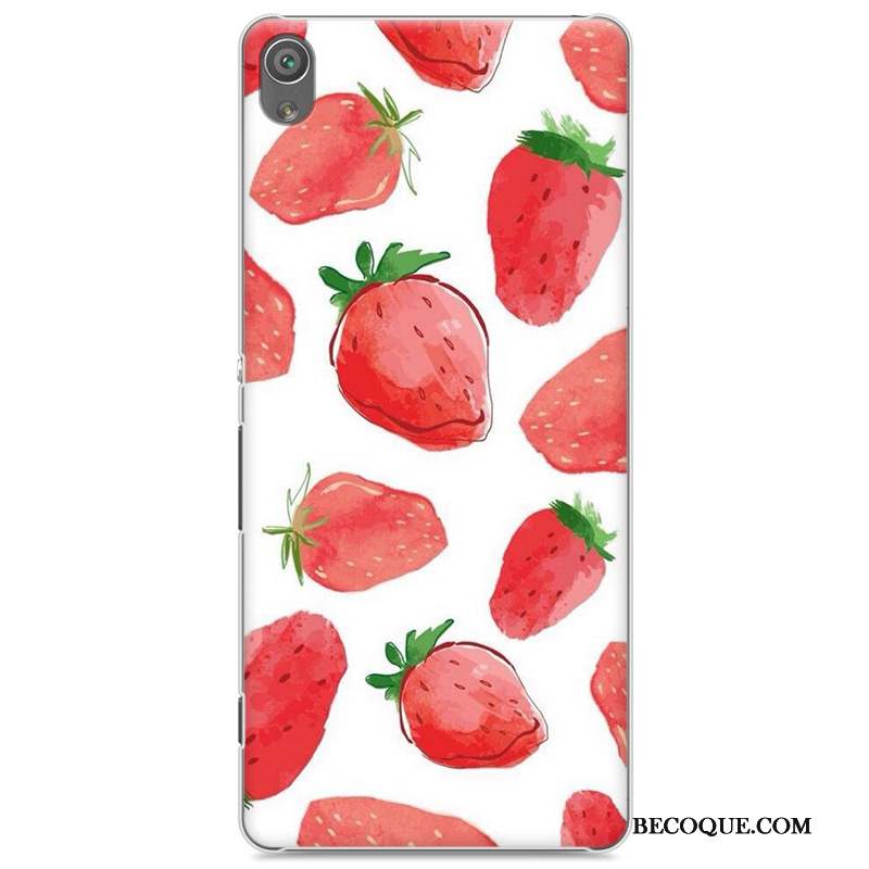 Sony Xperia Xa Coque De Téléphone Créatif Vintage Blanc Peinture Difficile