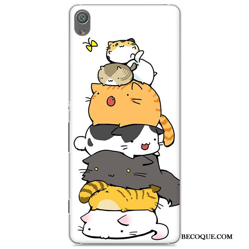 Sony Xperia Xa Dessin Animé Tendance Étui Coque Bleu Protection