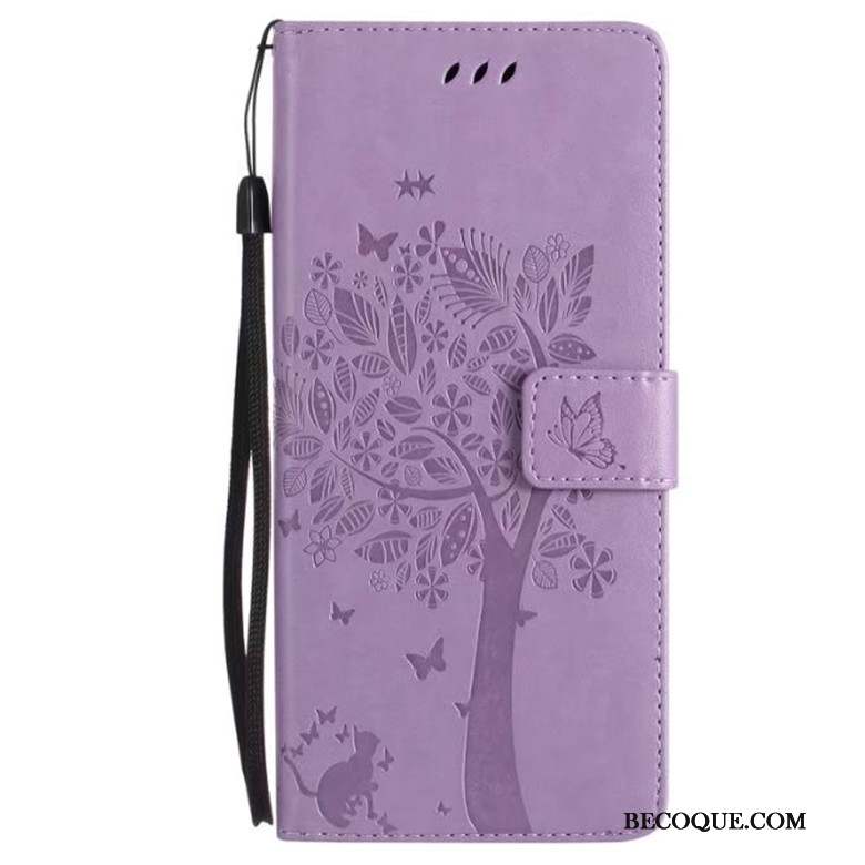 Sony Xperia Xa Ultra Coque De Téléphone Étui En Cuir Clamshell Vert Violet Incassable