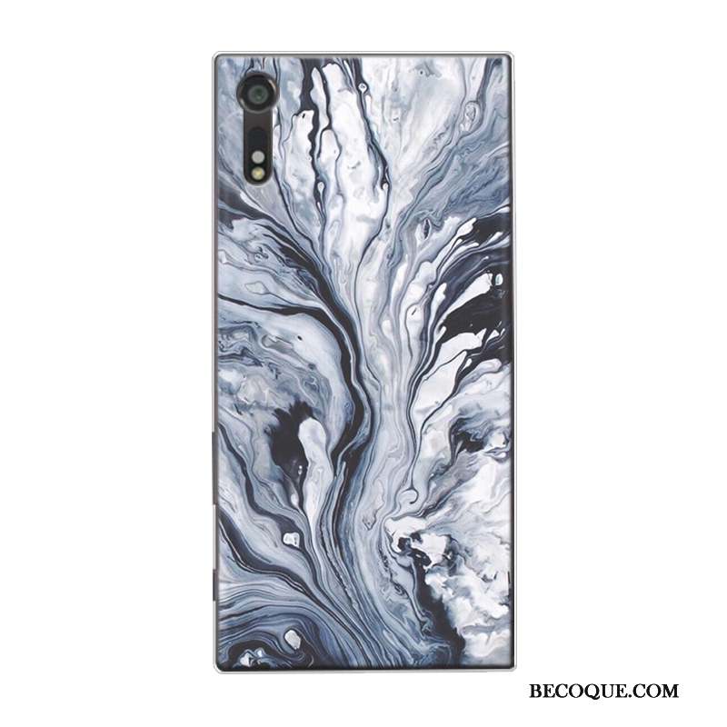 Sony Xperia Xa Ultra Coque Protection Modèle Fleurie Grand Étui Simple Vintage