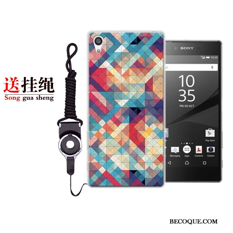 Sony Xperia Xa1 Plus Bleu Dessin Animé Protection Étui Coque De Téléphone
