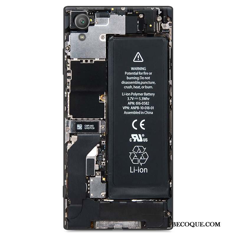 Sony Xperia Xa1 Plus Coque Étui Protection Jaune Incassable Créatif Tout Compris