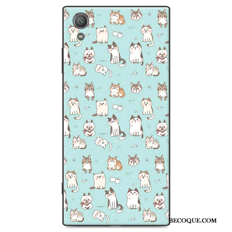 Sony Xperia Xa1 Plus Protection Dessin Animé Coque De Téléphone Silicone Étui