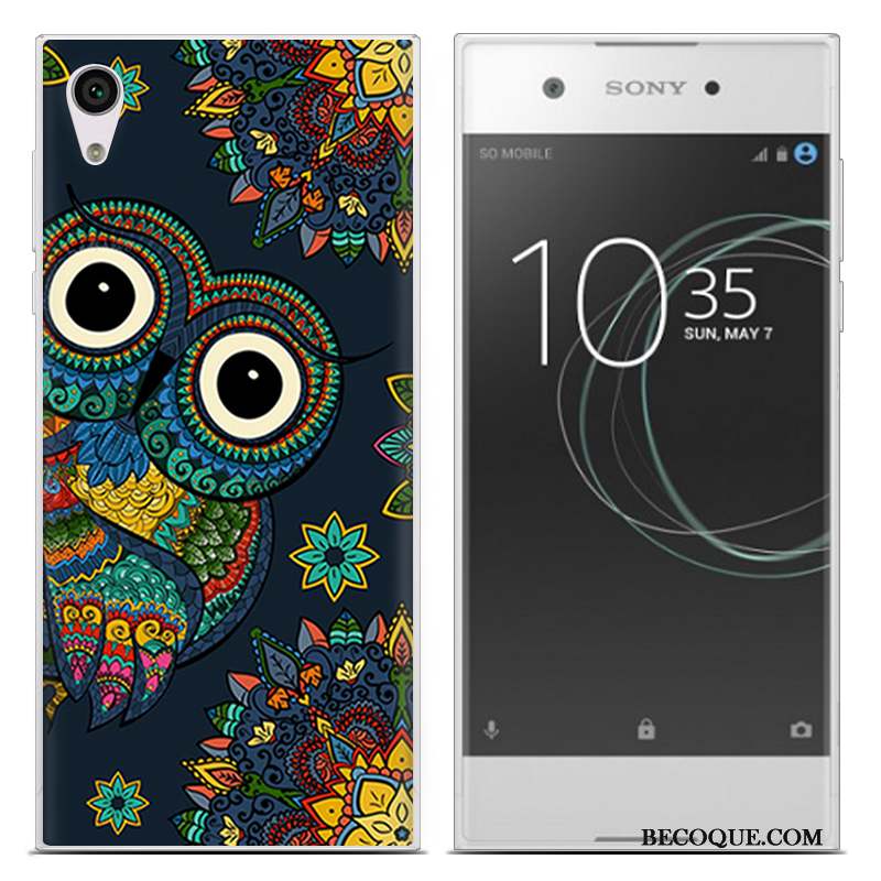 Sony Xperia Xa1 Ultra Téléphone Portable Coque Fluide Doux Très Mince Mois Multicolore