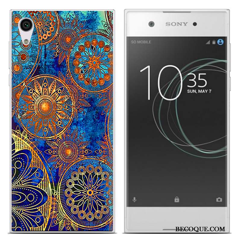 Sony Xperia Xa1 Ultra Téléphone Portable Coque Fluide Doux Très Mince Mois Multicolore