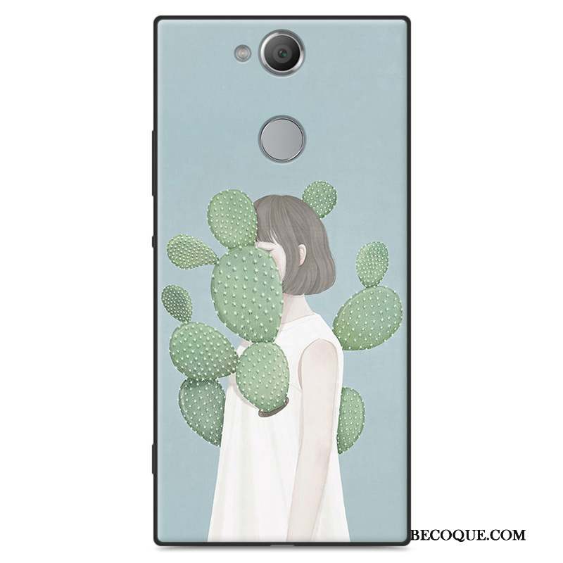 Sony Xperia Xa2 Art Coque De Téléphone Fluide Doux Tout Compris Étui Protection