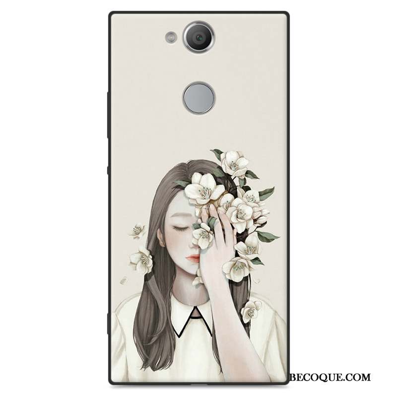 Sony Xperia Xa2 Art Coque De Téléphone Fluide Doux Tout Compris Étui Protection