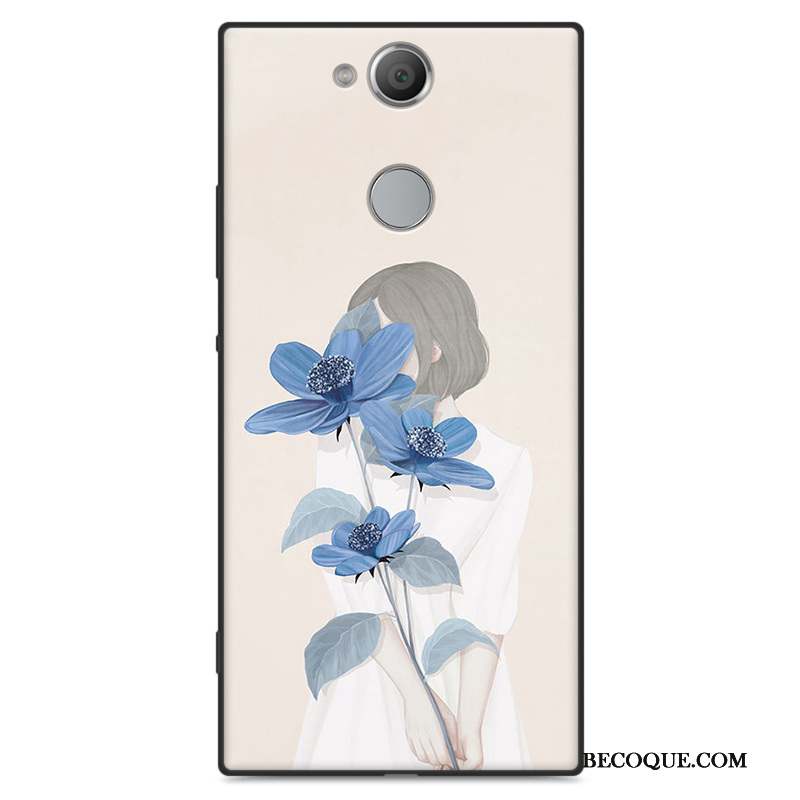 Sony Xperia Xa2 Art Coque De Téléphone Fluide Doux Tout Compris Étui Protection