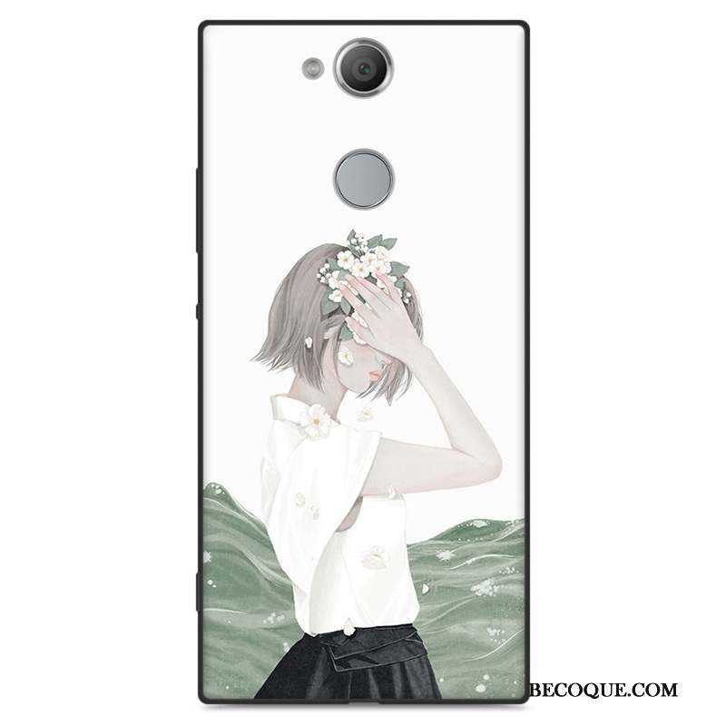 Sony Xperia Xa2 Art Coque De Téléphone Fluide Doux Tout Compris Étui Protection