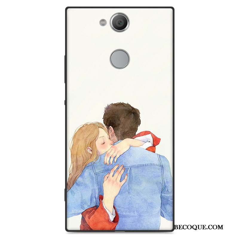 Sony Xperia Xa2 Art Coque De Téléphone Fluide Doux Tout Compris Étui Protection