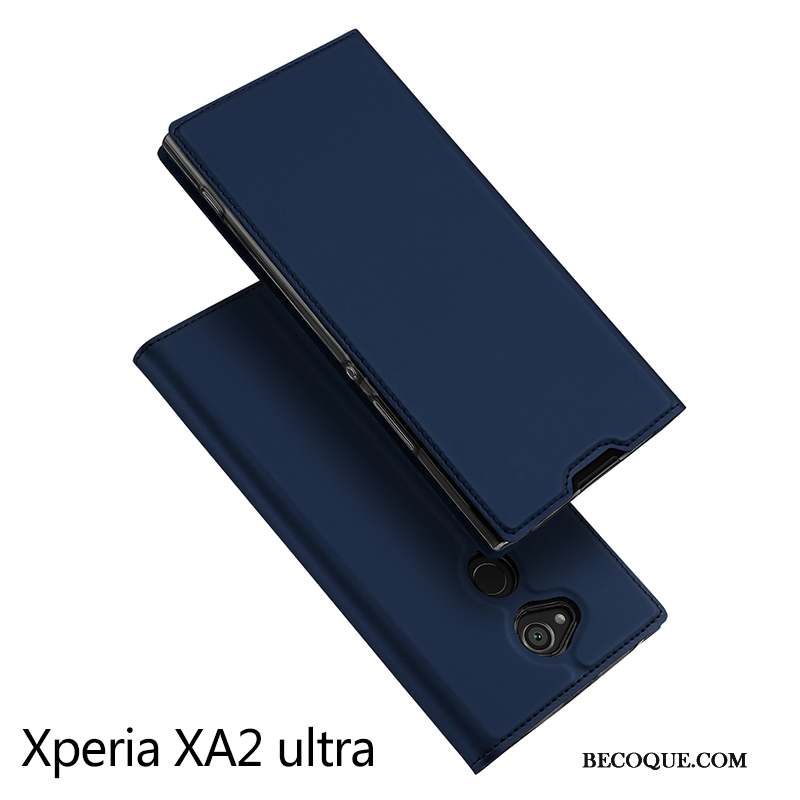 Sony Xperia Xa2 Ultra Coque Incassable Téléphone Portable Tout Compris Carte Protection Étui En Cuir