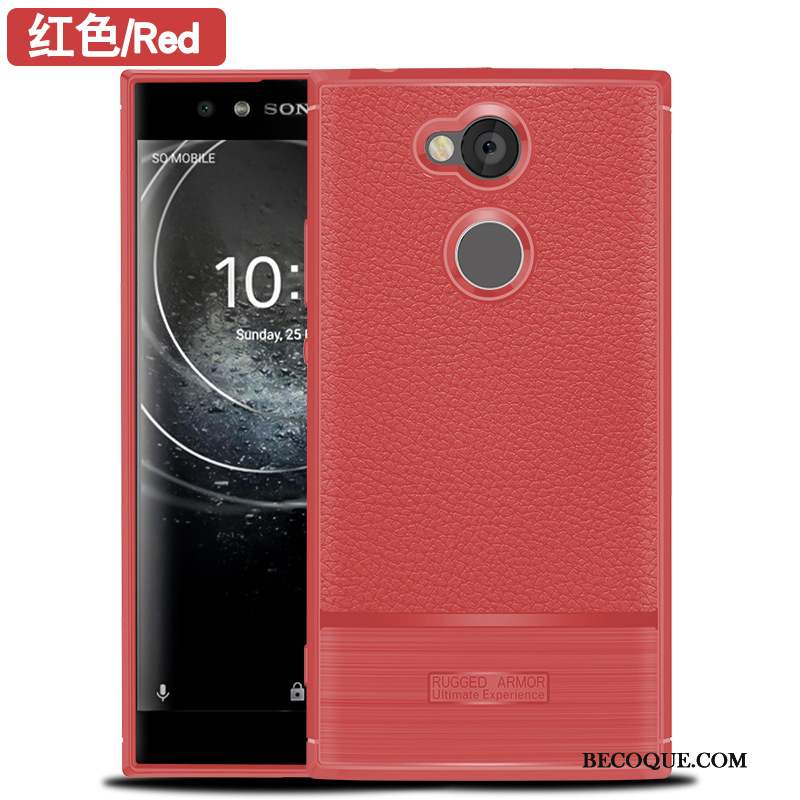 Sony Xperia Xa2 Ultra Coque Rouge Nouveau Incassable Étui Protection Silicone