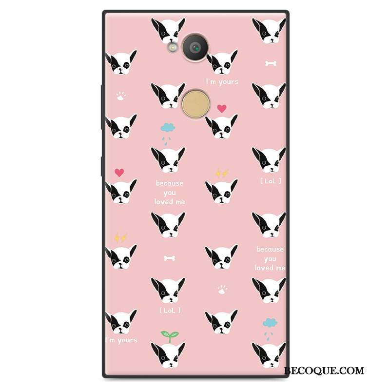 Sony Xperia Xa2 Ultra Dessin Animé Étui Coque De Téléphone Charmant Bleu Fluide Doux