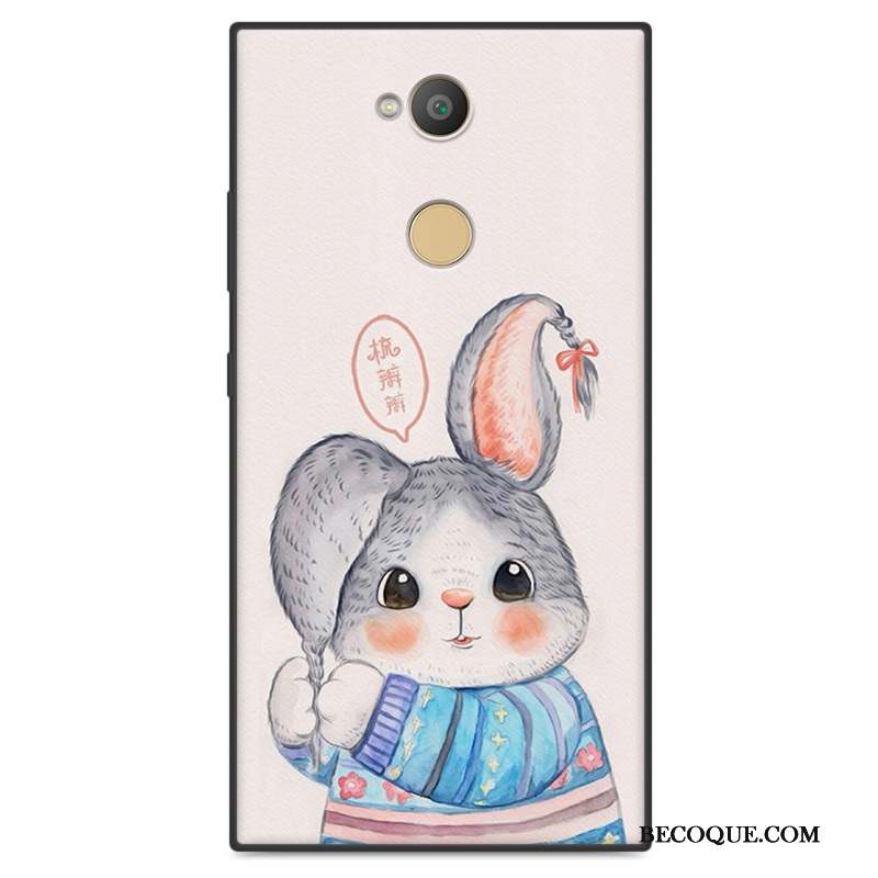 Sony Xperia Xa2 Ultra Dessin Animé Étui Coque De Téléphone Charmant Bleu Fluide Doux