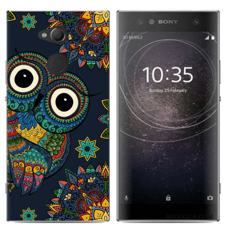 Sony Xperia Xa2 Ultra Peinture Multicolore Coque Téléphone Portable Étui De Téléphone