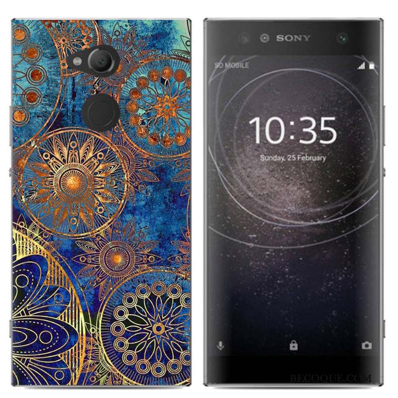 Sony Xperia Xa2 Ultra Peinture Multicolore Coque Téléphone Portable Étui De Téléphone