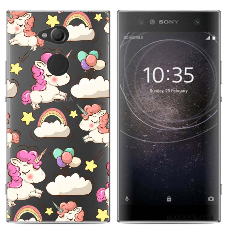 Sony Xperia Xa2 Ultra Peinture Multicolore Coque Téléphone Portable Étui De Téléphone