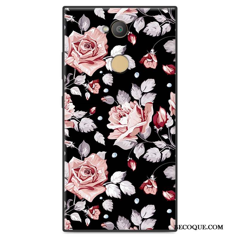 Sony Xperia Xa2 Ultra Protection Fleurs Coque De Téléphone Fluide Doux Charmant Dessin Animé