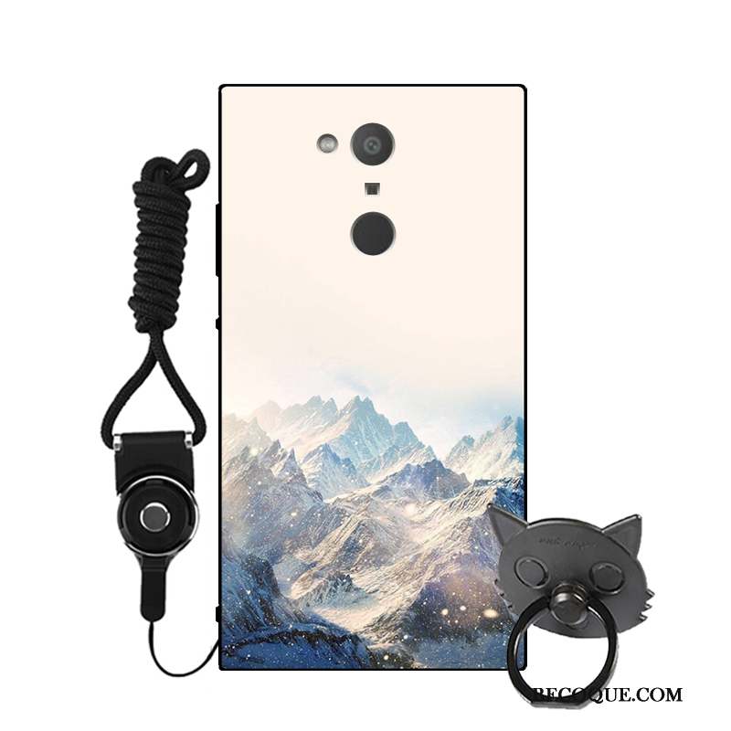 Sony Xperia Xa2 Étui Dessin Animé Foncé Protection Incassable Coque De Téléphone