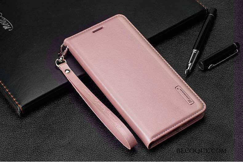 Sony Xperia Xa2 Étui Silicone Étui En Cuir Rose Coque De Téléphone Protection