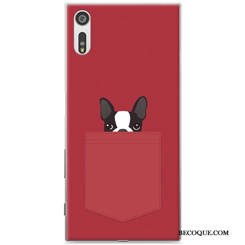 Sony Xperia Xz Coque De Téléphone Étui Difficile Dessin Animé Protection Violet