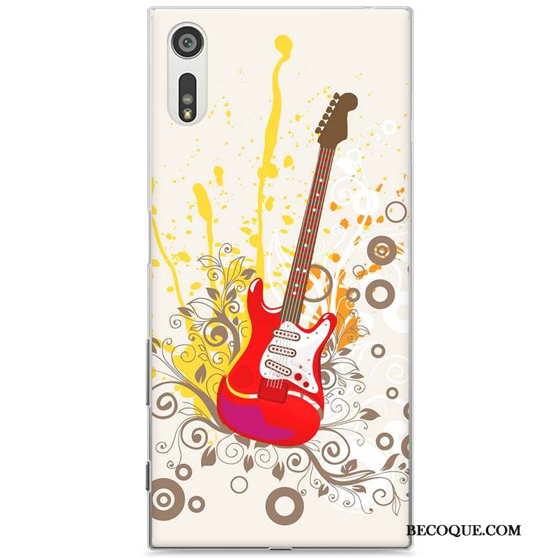 Sony Xperia Xz Coque De Téléphone Étui Difficile Dessin Animé Protection Violet