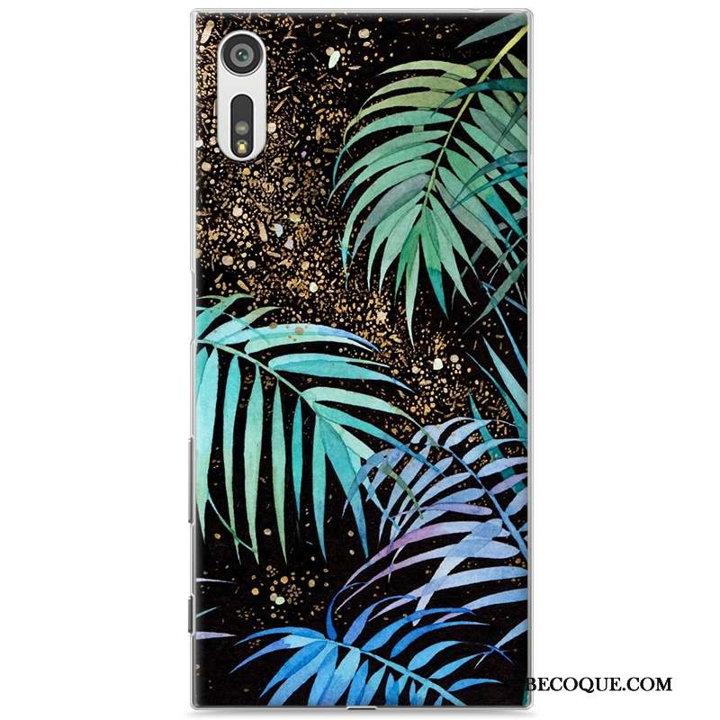 Sony Xperia Xz Coque De Téléphone Étui Difficile Dessin Animé Protection Violet